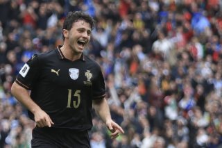 Trois buts pour Joao Neves KEYSTONE/EPA/MANUEL FERNANDO ARAUJO