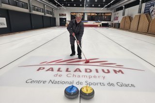 Jean-Marc Gaudard, président du Curling Club Champéry depuis le mois d'août.