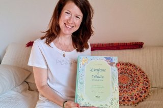 Nathalie Salamolard ravie de la publication de son ouvrage "L'enfant et l'étoile de sagesse"