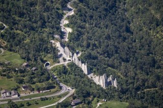 Le réaménagement concernera toute la zone du carrefour, à la sortie amont du tunnel.