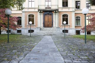 Le bâtiment du Tribunal cantonal de Sion