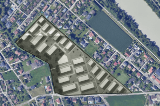 Plan de quartier "La Lanche", dans le village du Bouveret, à Port-Valais.