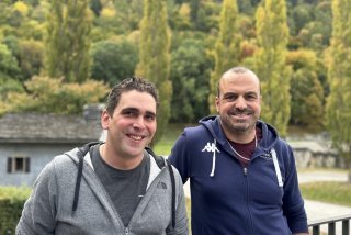 Joël Volluz et Sergio Pinto