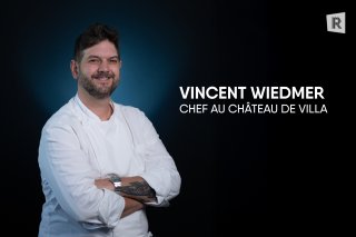 Vincent Wiedmer, chef au Château de Villa à Sierre