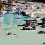 Avec l'approbation de ce décret par le Grand Conseil valaisan, la reconstruction de Blatten peut aller de l'avant (photo d'archives). KEYSTONE/JEAN-CHRISTOPHE BOTT