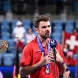Stan Wawrinka a vécu une belle semaine avant l'Open d'Australie. KEYSTONE/EPA/DAN HIMBRECHTS