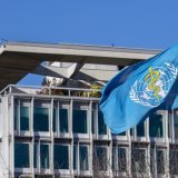 Les Etats-Unis et l'Organisation mondiale de la santé (OMS) n'ont pas la même analyse juridique du retrait américain de l'institution (archives). LKeystone/MARTIAL TREZZINI