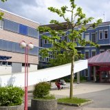 L'actuel hôpital d'Yverdon sera remplacé par un nouvel établissement (archives). KEYSTONE/LAURENT GILLIERON