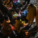 La Fête hindouiste du Thaipusam bat son plein à Kuala Lumpur. KEYSTONE/EPA/FAZRY ISMAIL