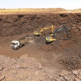 La mine de Gara Djebilet, près de Tindouf, dans le Sahara algérien (Archives). KEYSTONE/AP/FATEH GUIDOUM