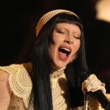 Lady Gaga lors des Grammy Awards de l'an dernier (Archives). KEYSTONE/AP/Chris Pizzello