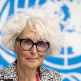 La directrice de l'Office fédéral de l'environnement (OFEV) Katrin Schneeberger a insisté sur la volonté suisse d'accueillir le secrétariat du nouveau Panel intergouvernemental scientifique et politique sur les produits chimiques, les déchets et la pollution (ISP-CWP) à Genève (archives). KEYSTONE/SALVATORE DI NOLFI