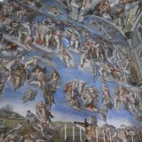 Le "Jugement dernier" a été peint entre1536 et 1541 (archives). KEYSTONE/EPA/VATICAN MEDIA HANDOUT