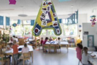 Image d'illustration d'un jardin d'enfants. KEYSTONE/CHRISTIAN BEUTLER