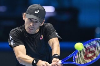 Alex de Minaur n'a encore jamais battu Jannik Sinner, ni Carlos Alcaraz. KEYSTONE/EPA ANSA/ALESSANDRO DI MARCO