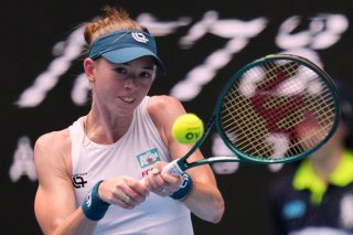 Simona Waltert a été battue d'entrée à Melbourne KEYSTONE/AP/Dita Alangkara