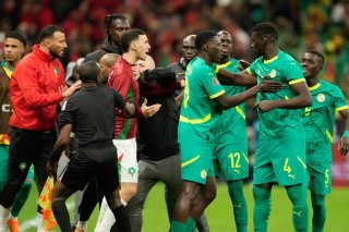 Le comportement des Sénégalais a été fustigé par Gianni Infantino KEYSTONE/AP/Mosa'ab Elshamy