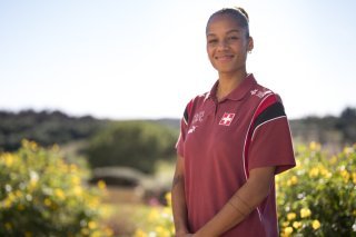 Aurélie Csillag va découvrir le football anglais et le club mythique de Liverpool. KEYSTONE/CLAUDIO THOMA