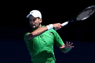 Novak Djokovic a décroché jeudi son 399e succès en Grand Chelem KEYSTONE/EPA/JOEL CARRETT