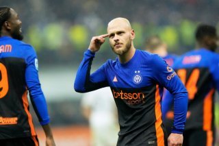 Federico Dimarco a marqué le 4e but de l'Inter contre Pise. KEYSTONE/AP/Luca Bruno