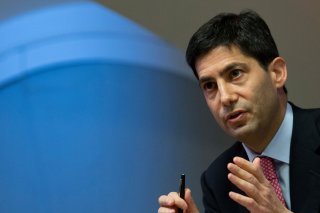 "Je connais Kevin depuis longtemps et je n'ai aucun doute qu'il restera dans l'histoire comme l'un des GRANDS présidents de la Fed, peut-être le meilleur", a notamment écrit Donald Trump (archives). KEYSTONE/AP/Alastair Grant