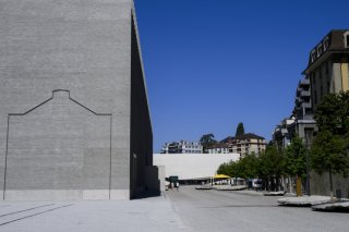 L'exposition est visible à l'Espace projet du MCBA (archives). KEYSTONE/JEAN-CHRISTOPHE BOTT