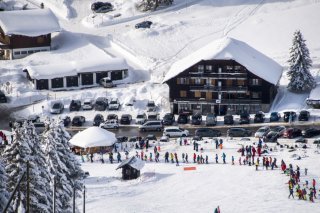 Les Mosses sont le théâtre d'un nouveau festival le week-end prochain (archives) KEYSTONE/JEAN-CHRISTOPHE BOTT