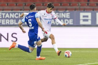 Donat Rrudhani, auteur de l'égalisation sédunoise à la 35ème.