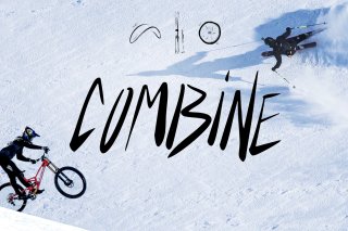"Combine", c’est le titre du film de Jérôme Caroli. L’athlète du Val de Bagnes qui pratique le vélo l’été et le ski l’hiver, a mis en image ses descentes vertigineuses sur le massif des Combins.