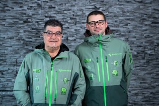 François Théytaz et Samuel Lebsir (de gauche à droite).