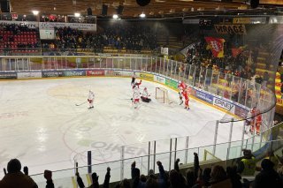 Le public de Graben (1'593 spectateurs) a exulté sur le troisième but de la rencontre.