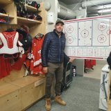 Le HCV Sion et son entraîneur Yves Constantin s'apprêtent à vivre le match de leur saison face à Bienne