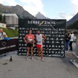 Maude Mathys et Kilian Jornet, reine et roi de Sierre-Zinal
