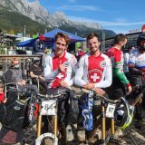 Les Bagnards Jérôme Caroli (à gauche) et Loris Michellod