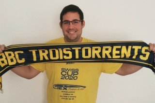 Fabrice Miserez, président du BBC Troistorrents