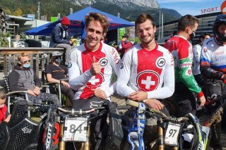 Les Bagnards Jérôme Caroli (à gauche) et Loris Michellod