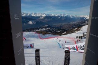 la piste du Mont Lachaux
