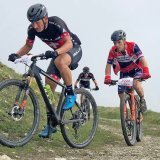 Urs Huber en action lors de l'édition 2019 du Raid Evolénard