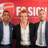 Gelson Fernandes, Massimo Cosentino et Bathélémy Constantin