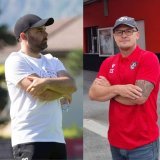 Damien Claivaz (à g.) et Cédric Strahm