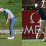 L'Anglais Luke Donald (à gauche) et l'Allemand Martin Kaymer
