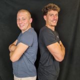 Romain Derivaz (à gauche) et Grégoire Fumeaux