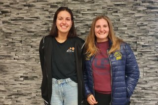 Leila Gasser et Nadia Constantin