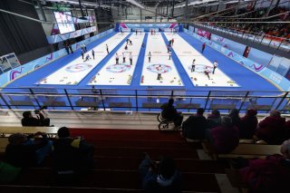 Champéry, place forte du curling comme ici en 2020 lors des JOJ