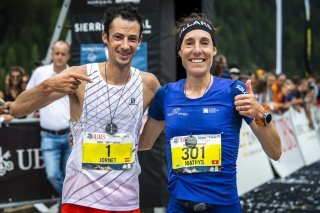 Kilian Jornet et Maude Mathys