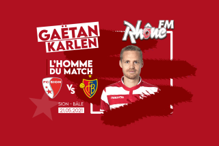 Gaëtan Karlen: homme du match Sion-Bâle (4-0)
