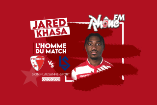 Homme du match Jared Khasa