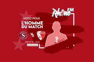 Homme du match Servette-Sion