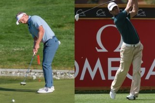 L'Anglais Luke Donald (à gauche) et l'Allemand Martin Kaymer