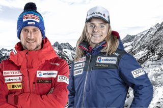 Bastien Dayer et Amélie Wenger-Reymond